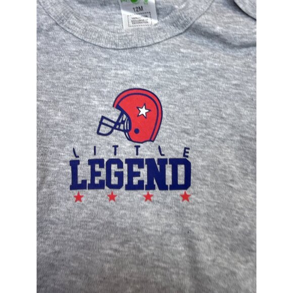 Baby Boy Baseball-Themed Short-Sleeve Bodysuit Set Soft Set Of 5 Sz 12M- New - Picture 10 of 15